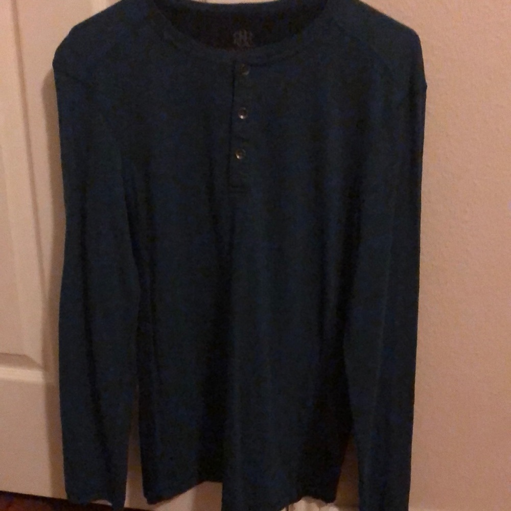 Young men long sleeve shirt.